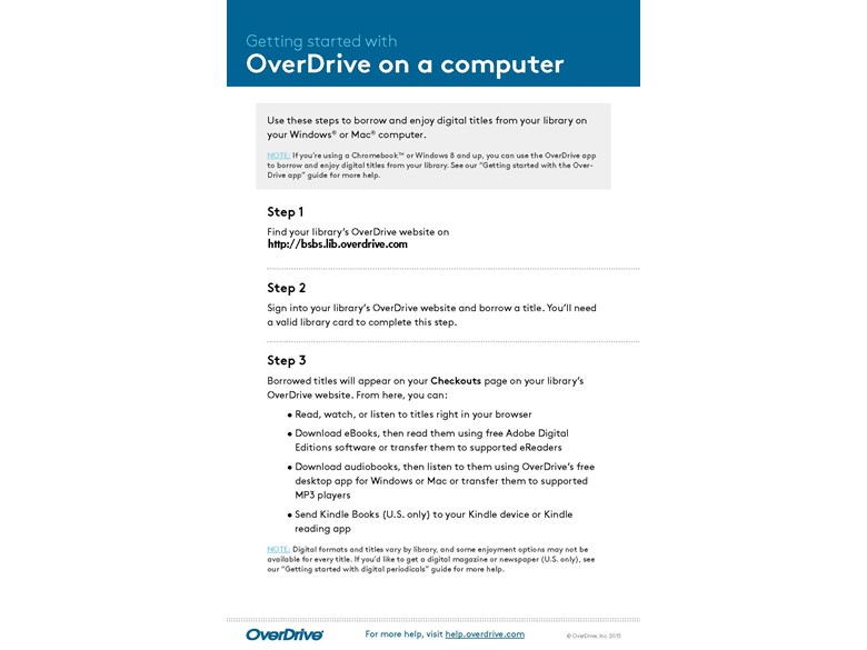 overdrive reader for mac